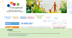 Desktop Screenshot of mediation-familiale.org
